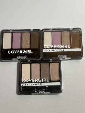 Bundle of 3 COVERGIRL Eye Enhancers 4-Kit Palettes: (2)  203 & (1) 280